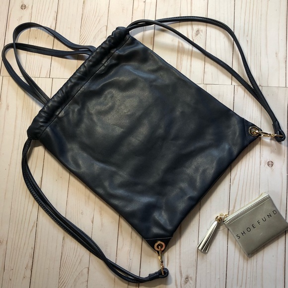 Zara Handbags - ZARA TRAFALUC drawstring Backpack